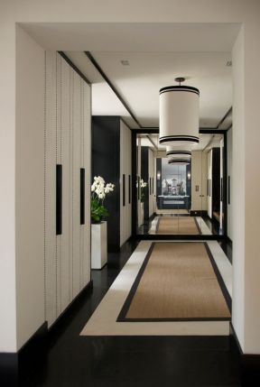 现代简约风格房屋 走廊装修效果图片