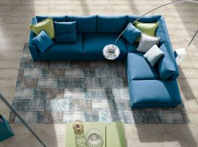 现代简约家具 现代简约客厅地毯