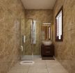 中式别墅厕所墙面瓷砖效果图