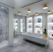 欧式别墅建筑风格淋浴房图片