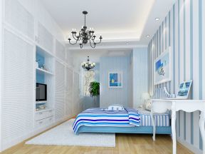 家装卧室衣柜 简约地中海风格