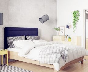 20平米卧室 单人床装修效果图片