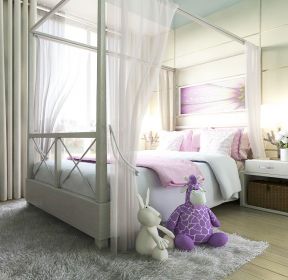 中式女生卧室装修效果图