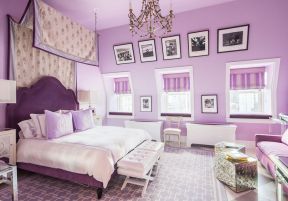 新古典风格卧室床缦装修效果图片