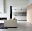 白色现代简约风格小居室厨房设计样板房