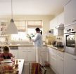国外现代简约小居室厨房效果图欣赏
