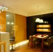 现代日式风格小型家庭餐厅设计装修效果图片