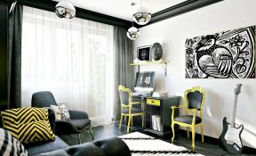 现代风格房间整体家具装修效果图片