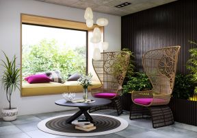 现代风格房间 休闲创意椅子装修效果图片