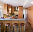 小户型建筑家装厨房吧台设计图片