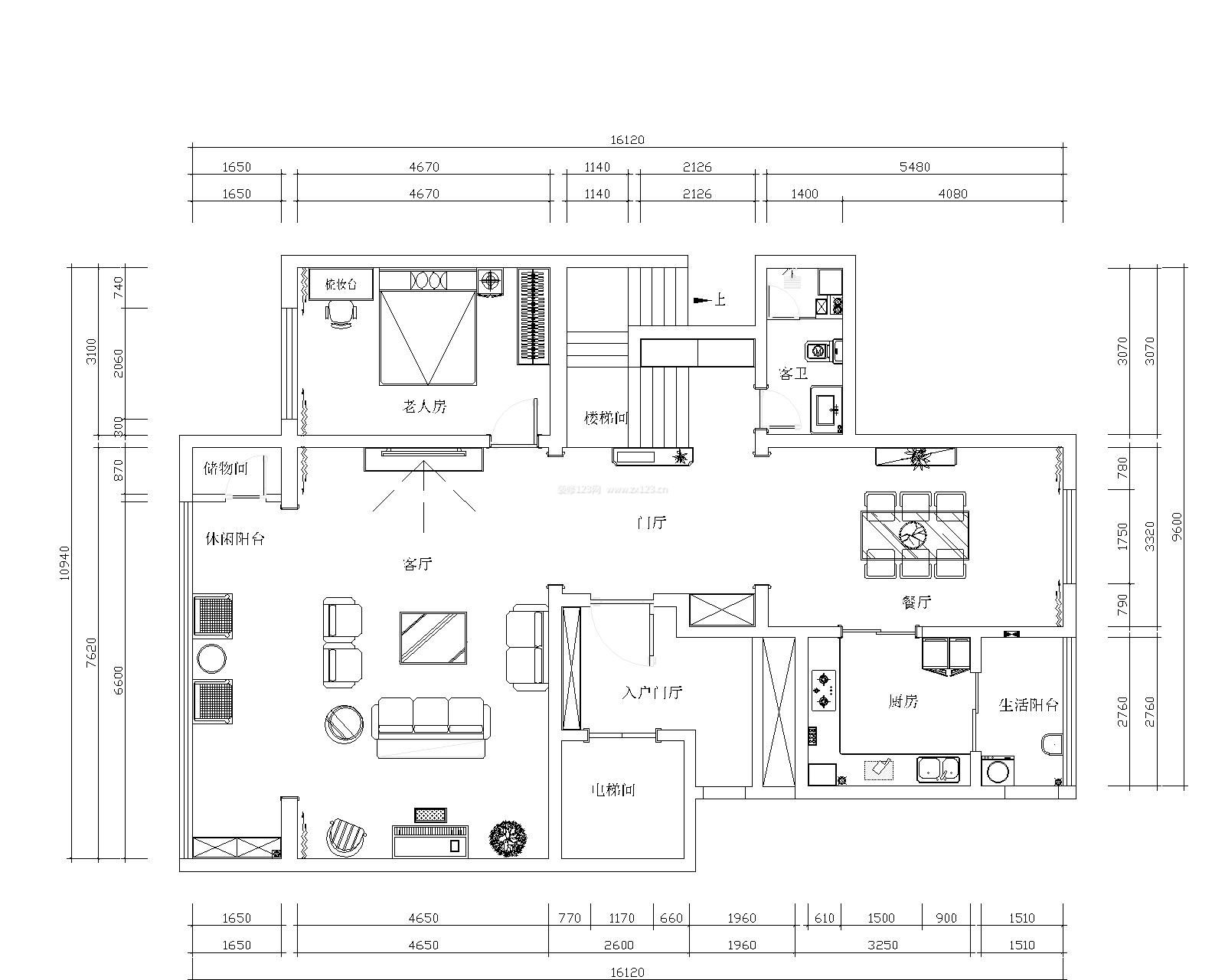 兩層獨棟自建別墅戶型圖大全