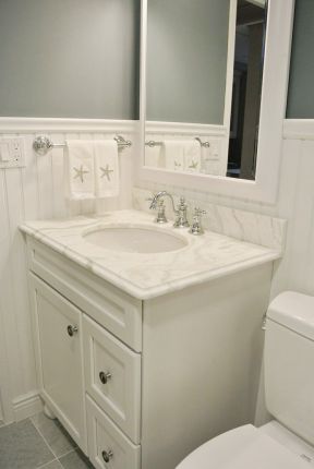 小面积卫生间 洗手池装修效果图片