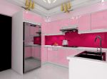 现代简约室内装修厨房橱柜颜色搭配