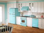 小户型厨房橱柜颜色搭配