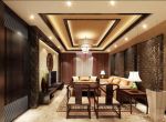 中式古典风格客厅窗帘装饰