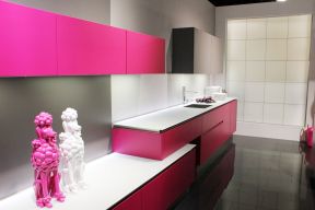 厨房橱柜颜色搭配装修室内效果