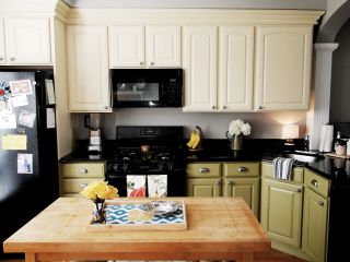 厨房橱柜颜色搭配装修效果图欣赏2023