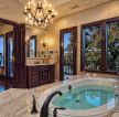 房子地中海风格室内浴池装修图