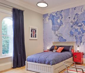 10平米儿童卧室 简欧式风格装修效果图