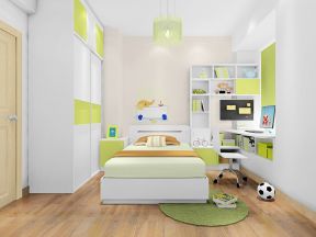 10平米儿童卧室 儿童房家具颜色