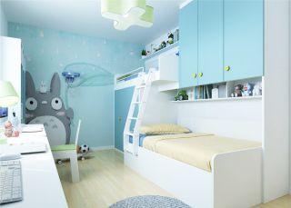 10平米儿童卧室整体家具效果图