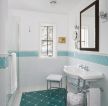 蓝色卫生间室内家装设计效果图片欣赏
