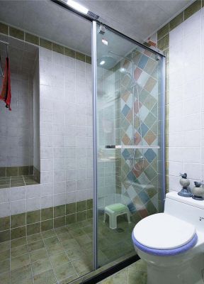 简欧田园风格 卫生间浴室装修图
