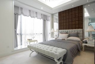 欧式家居卧室飘窗设计装修效果图片