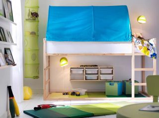 小卧室儿童房床装修效果图片