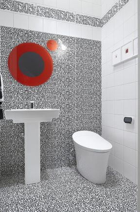房屋卫生间 卫生间瓷砖搭配