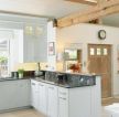 一层小别墅设计厨房橱柜颜色效果图