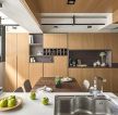 现代简约风格开放式厨房餐厅样板设计