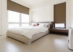 现代简约卧室装修效果图 地板砖