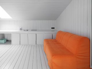 现代北欧风格小户型复式客厅装修效果图片