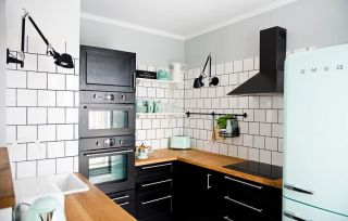 小户型厨房墙砖装修效果图大全2023图片 