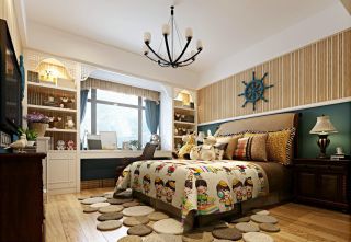 儿童房间卧室家居地毯装修效果图大全2023图片