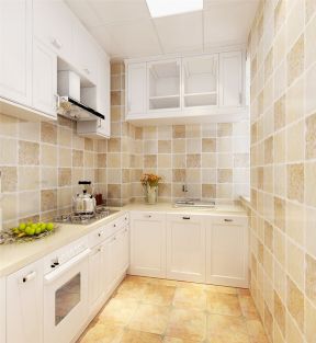 小厨房装修效果图大全2020图片 家庭厨房整体橱柜