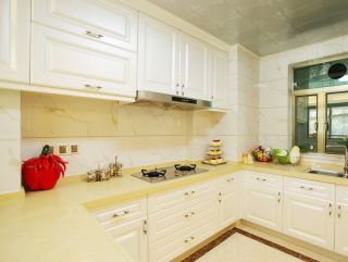 小厨房吸塑橱柜装修效果图大全2023图片