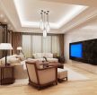 新中式风格装饰元素客厅装饰效果图大全