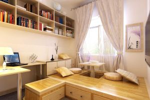 书房兼客房怎么装修 榻榻米帮您节省空间