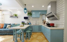 家庭装修效果图大全2020图片 地中海风格厨房效果图