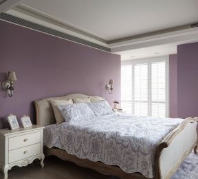 简欧装修风格别墅图片 漂亮的卧室图片