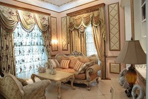 客厅窗帘如何设计 客厅窗帘用色及挂法