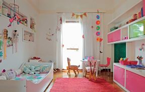 10平米小卧室 粉色卧室装修效果图
