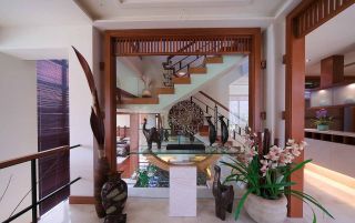 东南亚风格别墅室内家装设计效果图