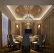 新古典风格酒店餐厅设计装修效果图片