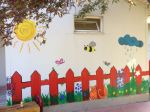 幼儿园手绘图案主题墙饰图片 