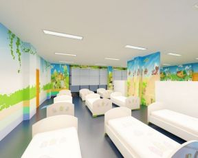 幼儿园主题墙饰图片 休息室效果图