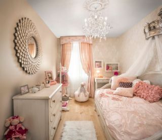  小户型女生房间卧室装饰装修效果图