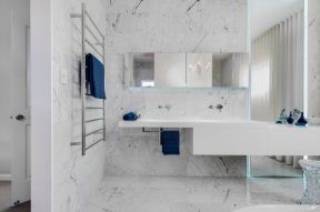 瓷砖背景墙 浴室现代装修效果图